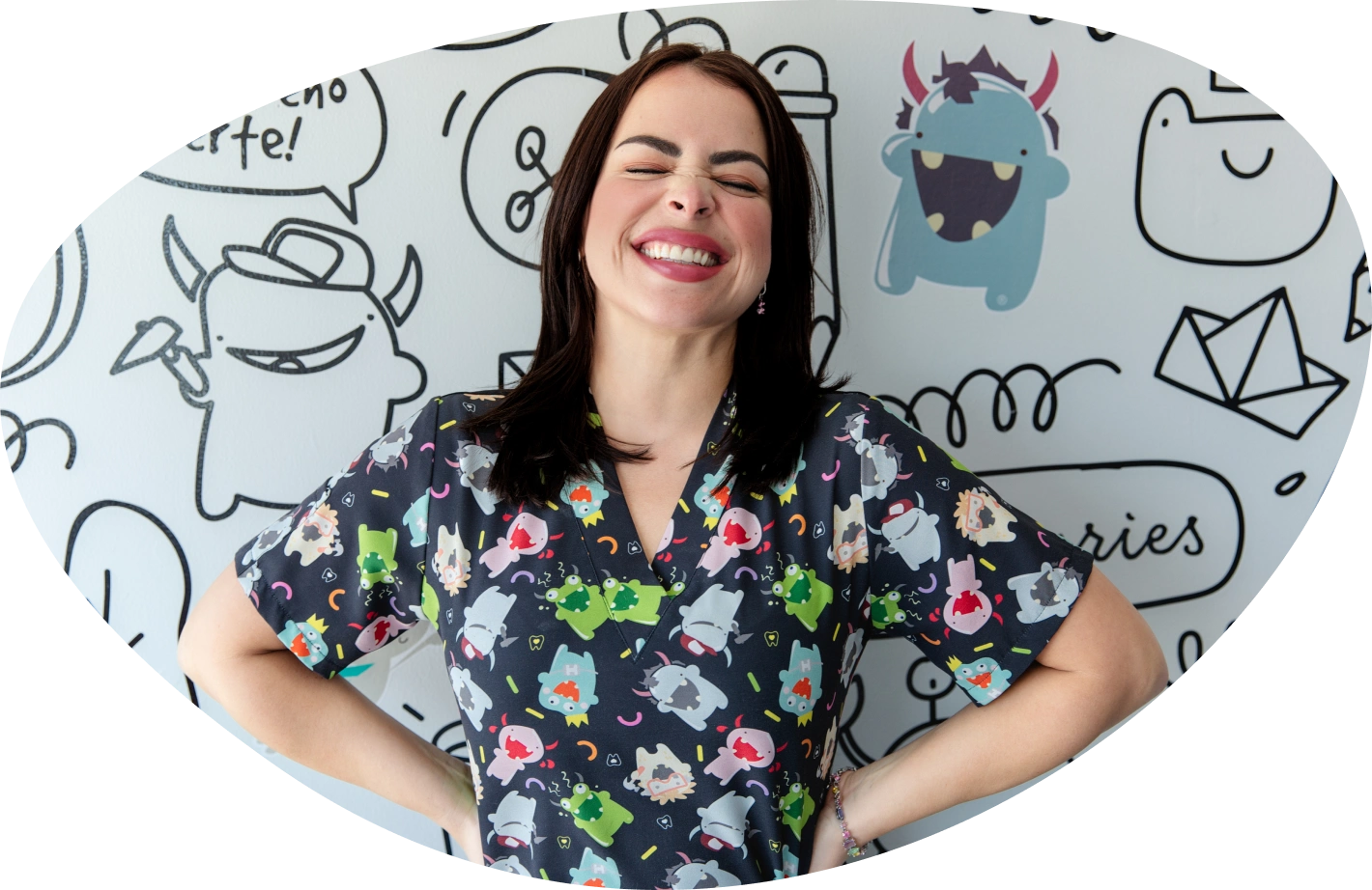 Imagen dueña sonriendo