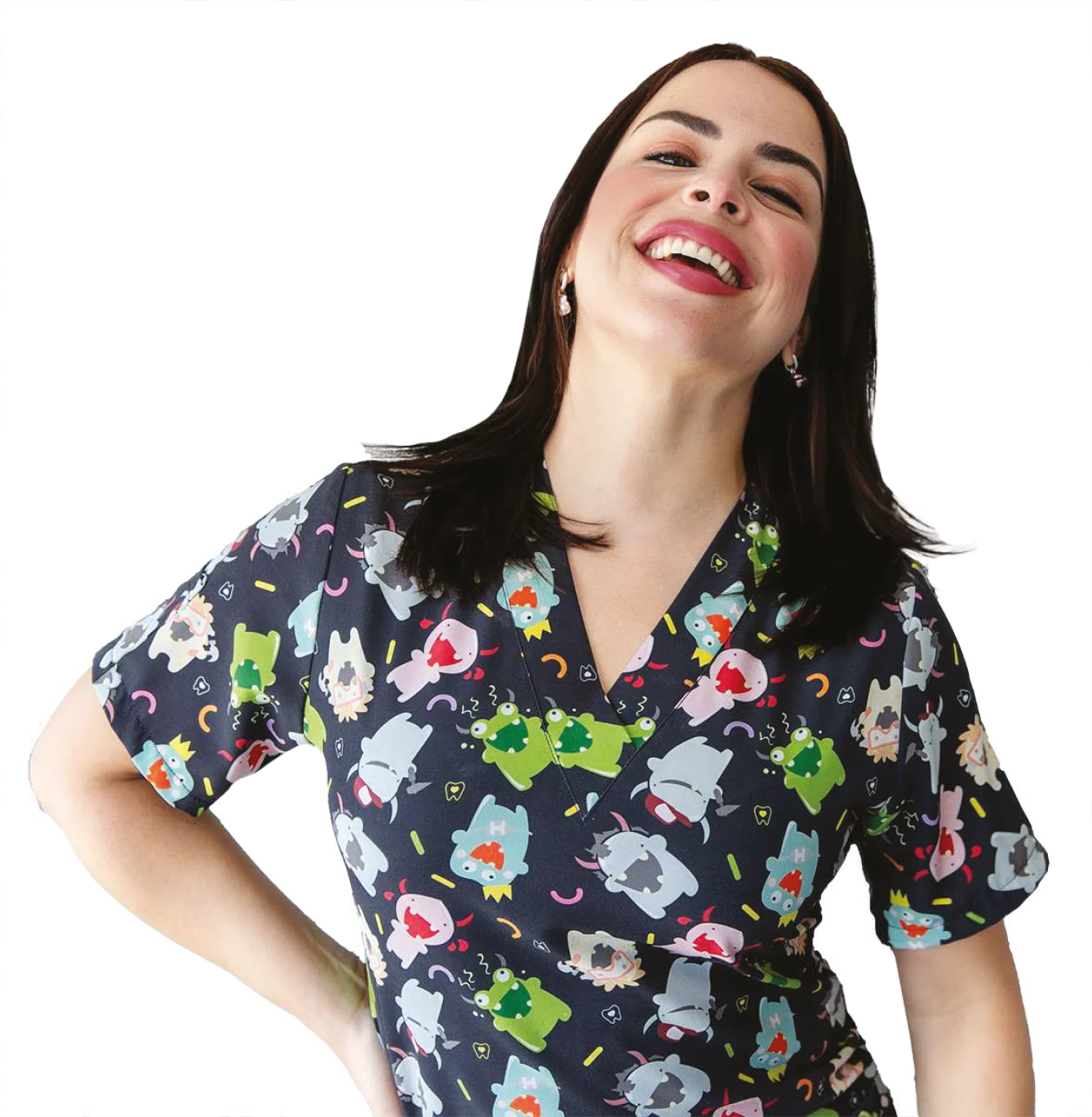 Imagen mujer sonriendo